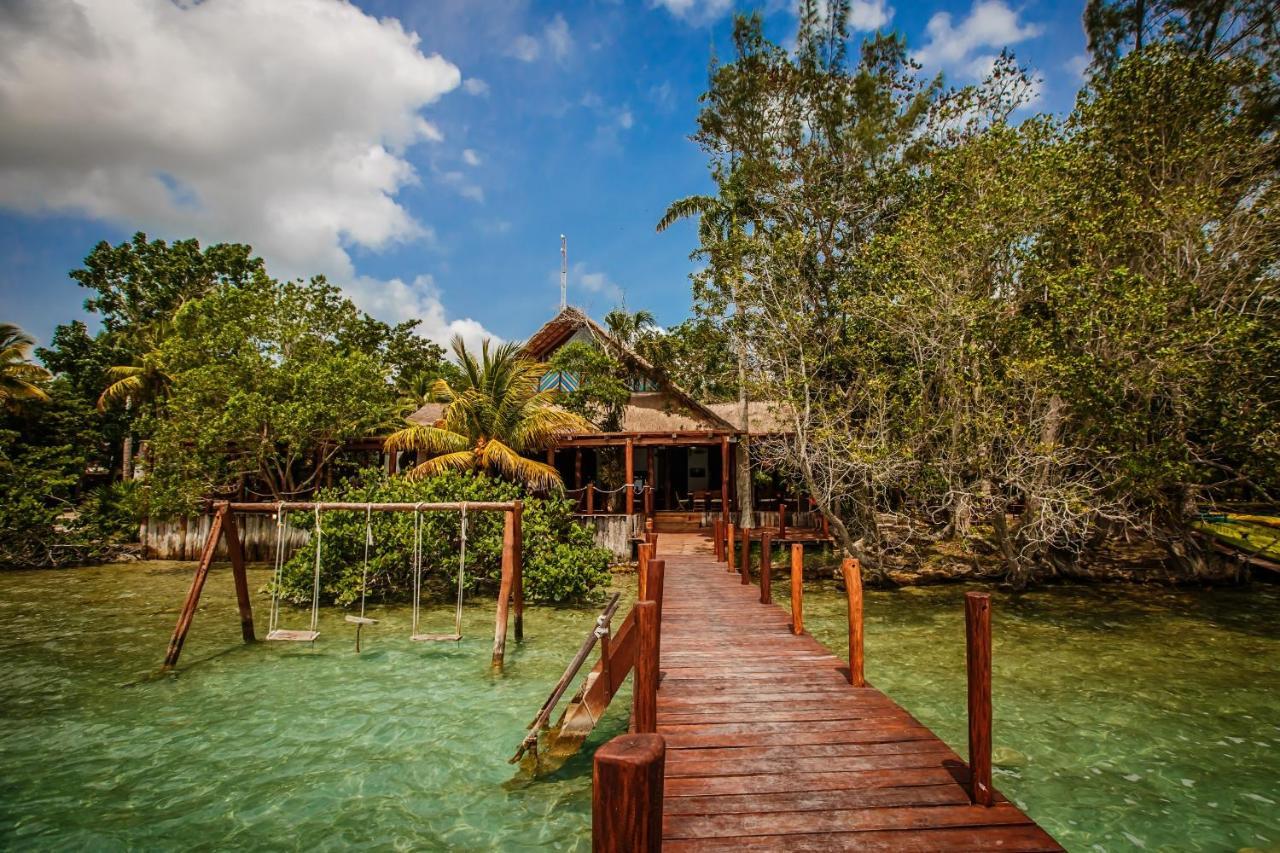 Hotel Rancho Encantado Бакалар Екстер'єр фото